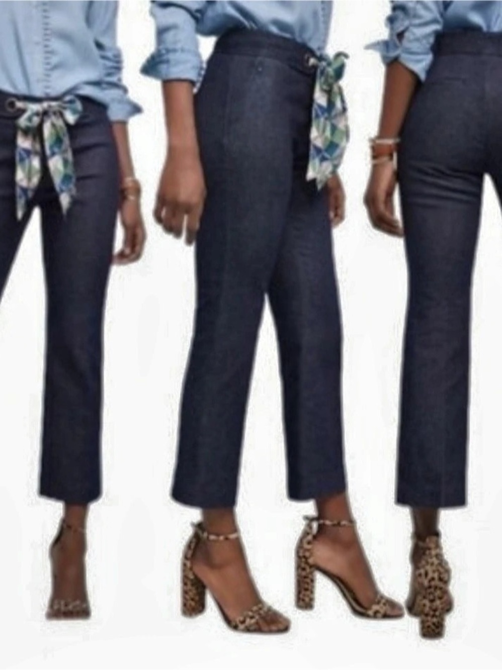 Anthropologie The Essential Crop Flare